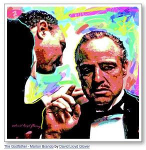 Thank you to an Art Collector in Szczecin Poland or buying a print of The Godfather